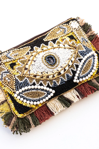 Beaded Bali Clutch
