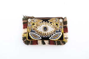 Beaded Bali Clutch