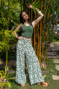 Print Flowy Bottoms