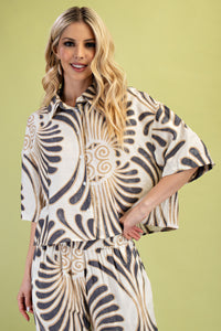 Bold Print 2 Pc Set
