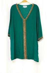 Embellished Bali Tunic (Additional Colors Available)