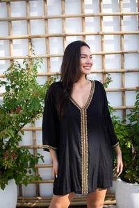 Embellished Bali Tunic (Additional Colors Available)
