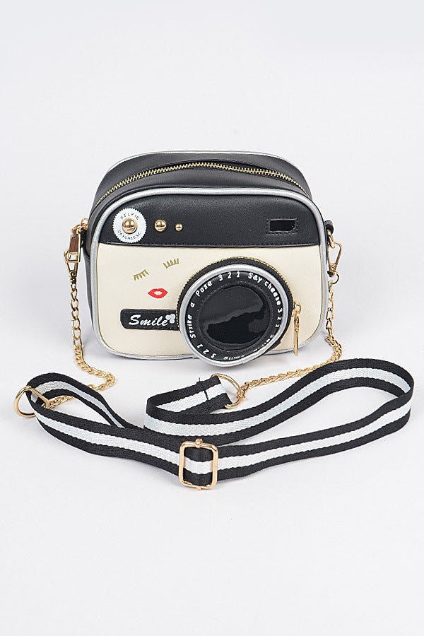 Camera Inspired Clutch/Crossbody
