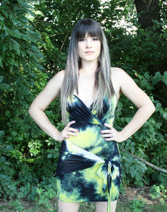 Tie Dye Knotted Cami Dress